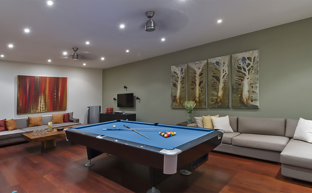 image of pool room